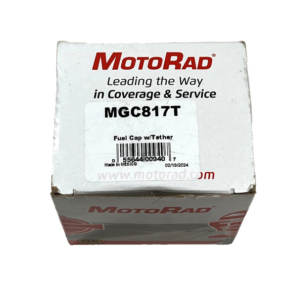 MotoRad Fuel Cap w/ Tether MGC817T Auto Gas Cap 10834T Replacement Toyota w Clip - Picture 4 of 5